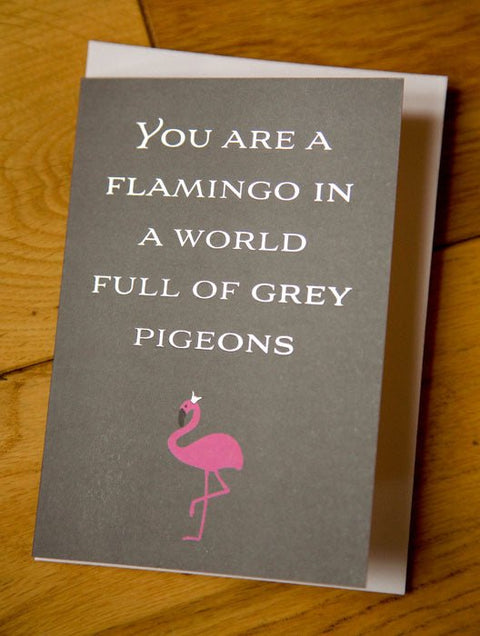 Funny CardsComedy Card CompanyComedy Card CompanyFOIL - Flamingo