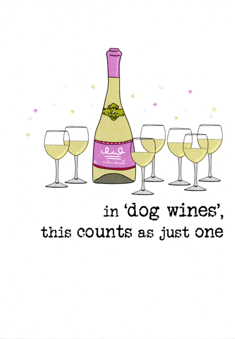 Funny CardsDandelion StationeryComedy Card CompanyDog Wines