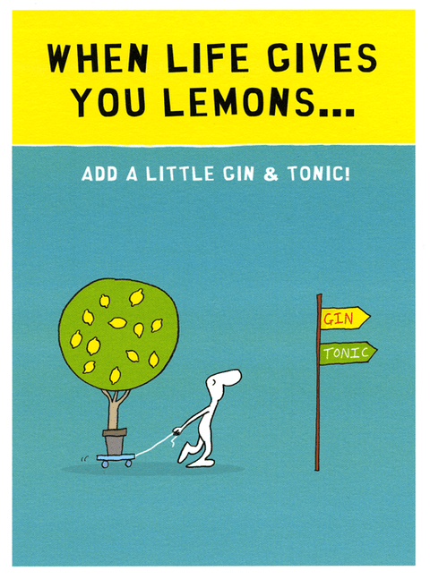 Funny CardsHarold's PlanetComedy Card CompanyWhen life gives you lemons