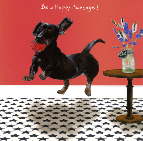 Funny CardsLittle Dog LaughedComedy Card CompanyHappy Sausage