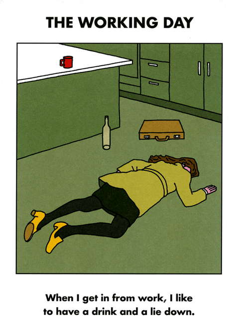 Funny CardsModern TossComedy Card CompanyA drink and a lie down