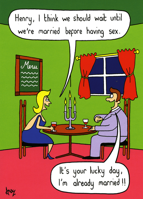 Funny CardsPaper RoseComedy Card CompanyWait until we're married