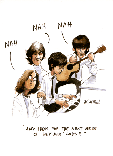 Funny CardsPaperlinkComedy Card CompanyBeatles: Any ideas for the next verse