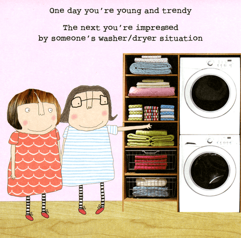 Funny CardsRosie Made a ThingComedy Card CompanyWasher / Dryer Situation