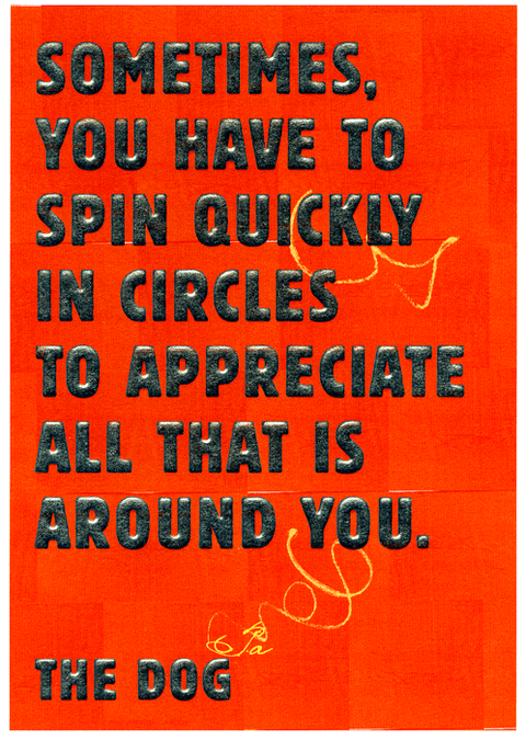 Funny CardsU StudioComedy Card CompanySpin quickly in circles