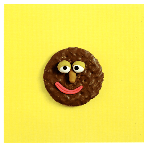 Funny CardsUrban GraphicComedy Card CompanySmiling biscuit