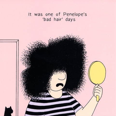Funny CardsWoodmansterneComedy Card CompanyBad hair day