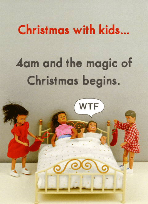 Funny Christmas cardsBold & BrightComedy Card CompanyChristmas with Kids