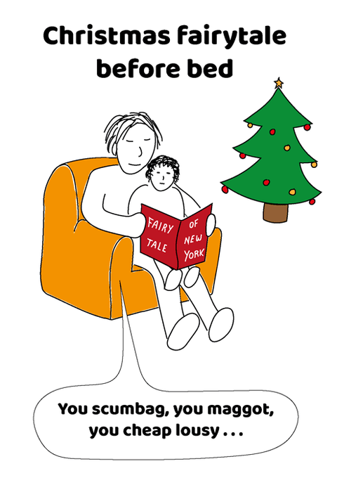 Funny Christmas cardsComedy Card CompanyComedy Card CompanyChristmas fairytale before bed