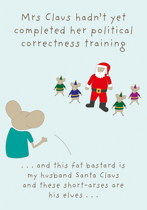 Funny Christmas cardsComedy Card CompanyComedy Card CompanyPolitical Correctness