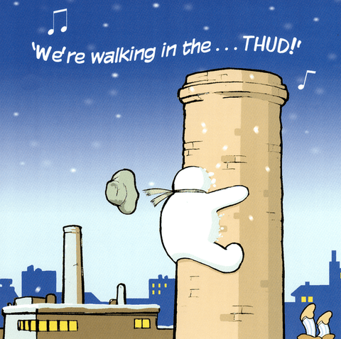 Funny Christmas cardsTwizlerComedy Card CompanySnowman - walking in the . . .