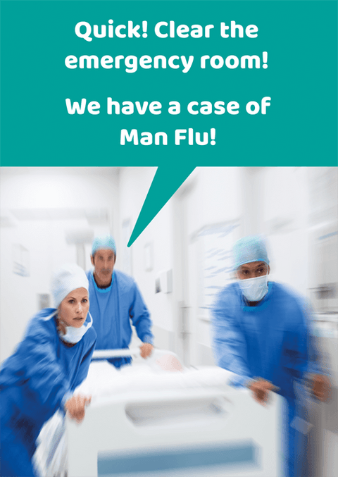 Funny Get Well Soon CardsComedy Card CompanyComedy Card CompanyMan Flu