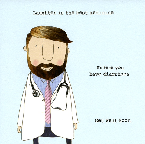 Funny Get Well Soon CardsRosie Made a ThingComedy Card CompanyLaughter is the best medicine