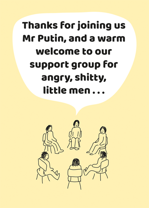 Funny Greeting CardComedy Card CompanyComedy Card CompanyAngry little men
