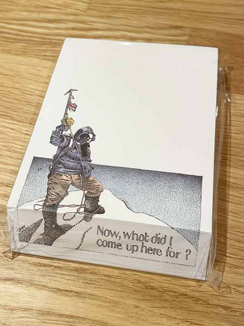 Humorous GiftSimon DrewComedy Card CompanyNote Pad - What did I come up here for?