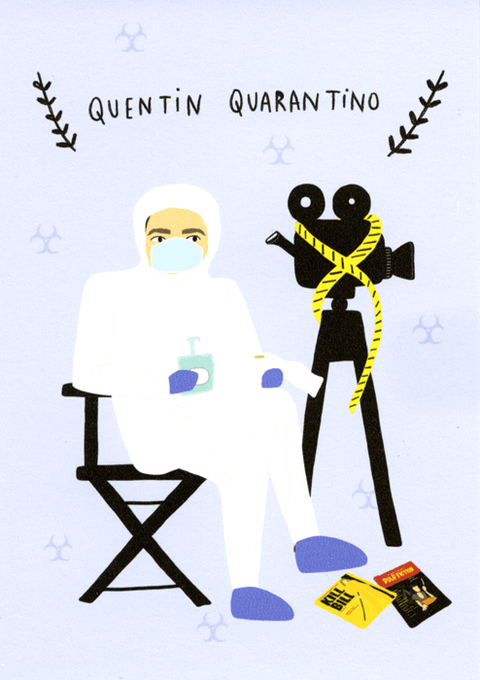 humorous greeting cardPaperlinkComedy Card CompanyQuentin Quarantino