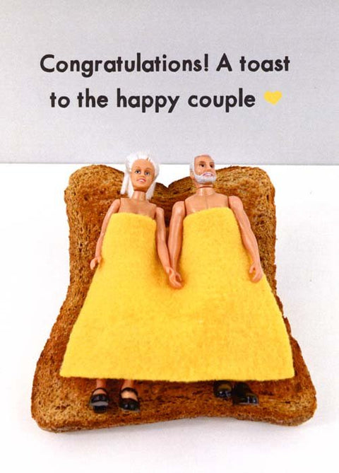 Love / Anniversary cardsBold & BrightComedy Card CompanyToast to the happy couple