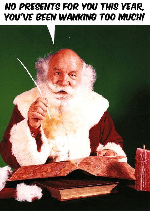 Rude Christmas CardsDean MorrisComedy Card CompanyNo presents for you this year