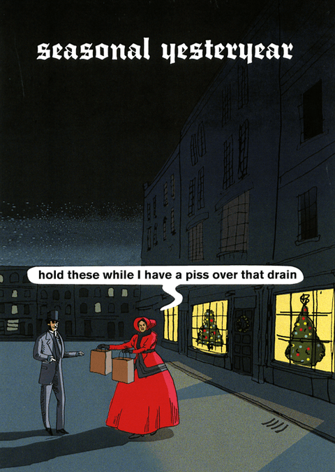 Rude Christmas CardsModern TossComedy Card CompanySeasonal Yesteryear