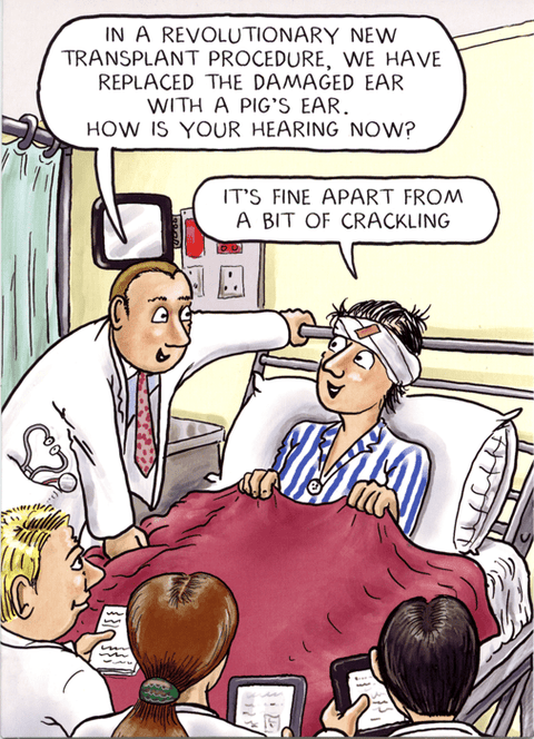 Birthday CardBottomlineComedy Card CompanyPig's ear