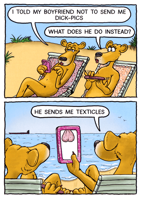 Birthday CardBottomlineComedy Card CompanyTexticles