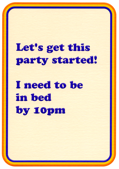 Birthday CardCath TateComedy Card CompanyGet party started