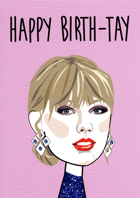 Birthday CardCath TateComedy Card CompanyHappy Birth - Tay