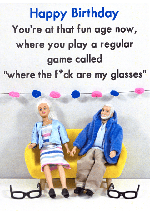 Birthday CardCath TateComedy Card CompanyPlay regular game