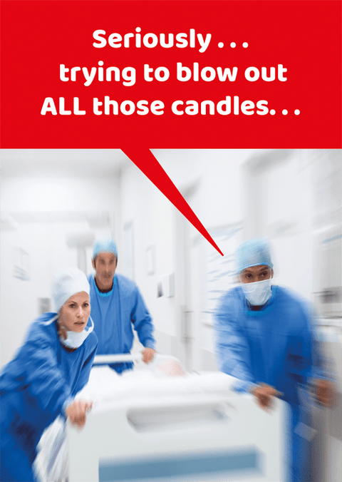 Birthday CardComedy Card CompanyComedy Card CompanyBlow out all those candles