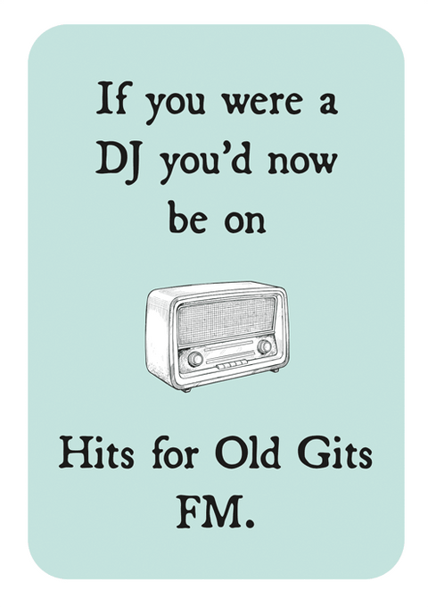 Birthday CardComedy Card CompanyComedy Card CompanyHits for Old Gits FM