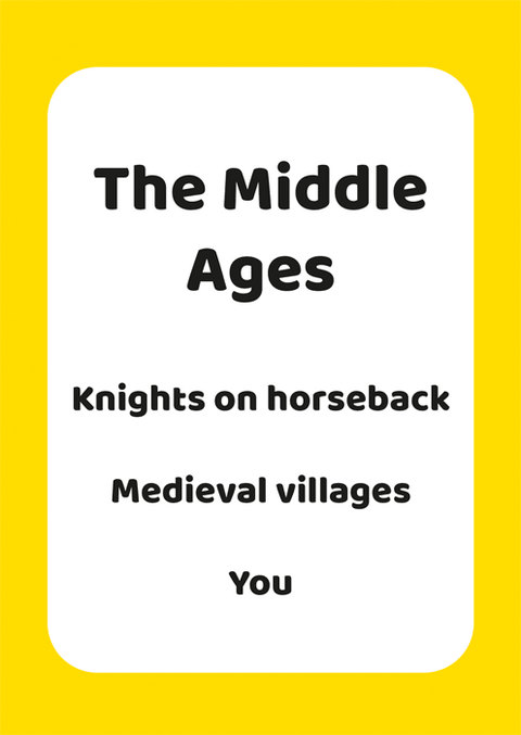 Birthday CardComedy Card CompanyComedy Card CompanyMiddle Ages