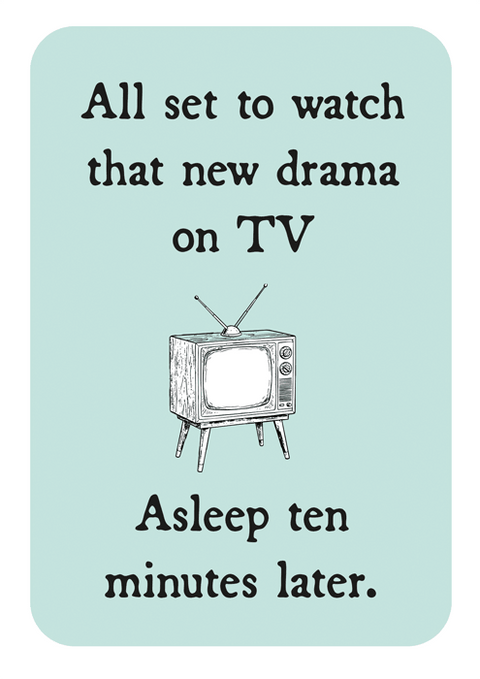 Birthday CardComedy Card CompanyComedy Card CompanyNew drama on TV