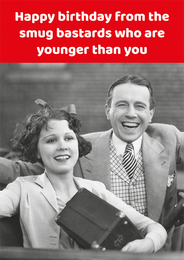 RUDE Birthday Cards - Comedy Card Company