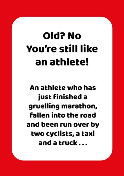 Birthday CardComedy Card CompanyComedy Card CompanyStill an Athlete
