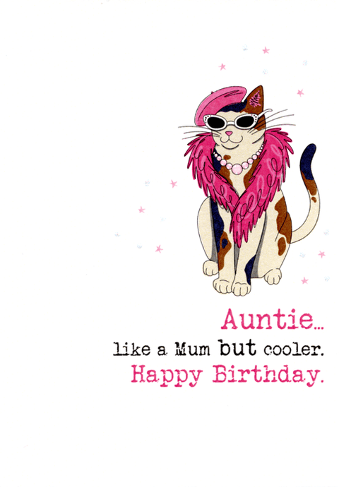Birthday CardDandelion StationeryComedy Card CompanyCool Auntie