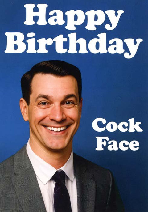 Birthday CardDean MorrisComedy Card CompanyCock Face