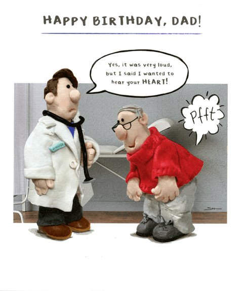 Birthday CardEmotional RescueComedy Card CompanyDad - hear your heart