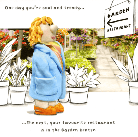 Birthday CardEmotional RescueComedy Card CompanyGarden Centre Restaurant
