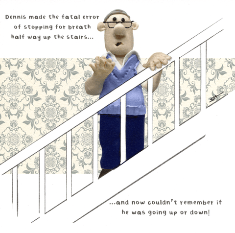 Birthday CardEmotional RescueComedy Card CompanyGoing up or down