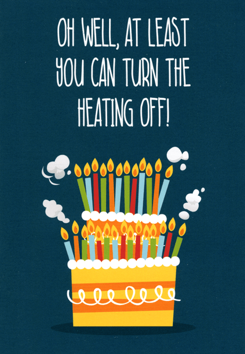 Birthday CardEmotional RescueComedy Card CompanyHeating Off