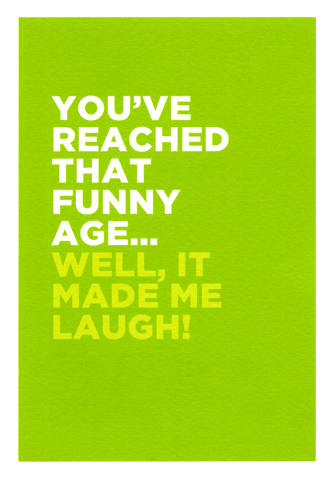 Birthday CardEmotional RescueComedy Card CompanyMade me laugh