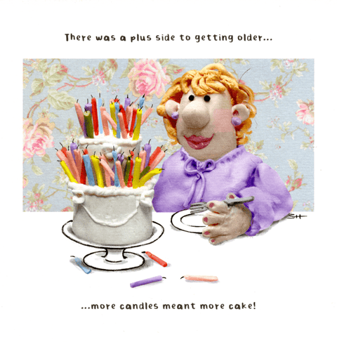 Birthday CardEmotional RescueComedy Card CompanyMore candles - more cake!