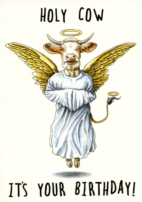 Birthday CardGreat British Card CompanyComedy Card CompanyHoly Cow