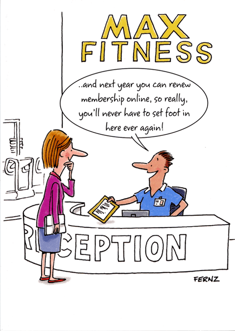 Birthday CardGreat British Card CompanyComedy Card CompanyRenew gym membership
