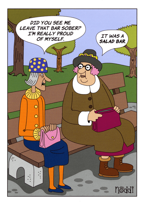 Birthday CardGreat British Card CompanyComedy Card CompanySalad Bar