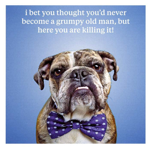 Birthday CardIconComedy Card CompanyGrumpy Old Man