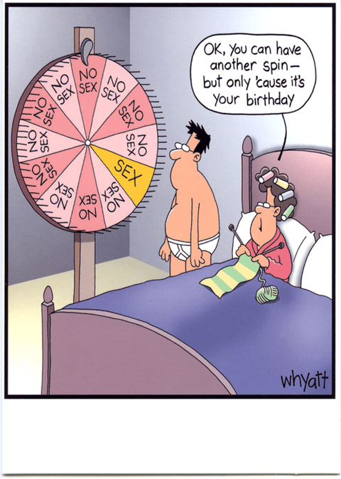 Birthday CardLingComedy Card CompanyAnother spin