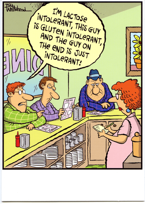 Birthday CardLingComedy Card CompanyIntolerant