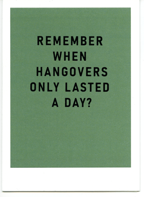 Birthday CardOhh DeerComedy Card CompanyHangovers lasted a day