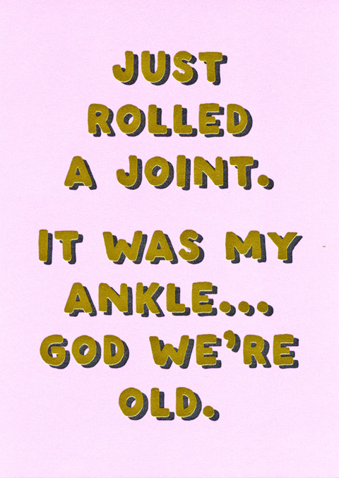 Birthday CardOhh DeerComedy Card CompanyRolled a joint